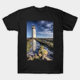 Southerness Lighthouse HDR photo Dumfries and Galloway T-Shirt